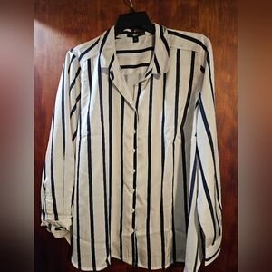 Ellos Button Front Shirt
